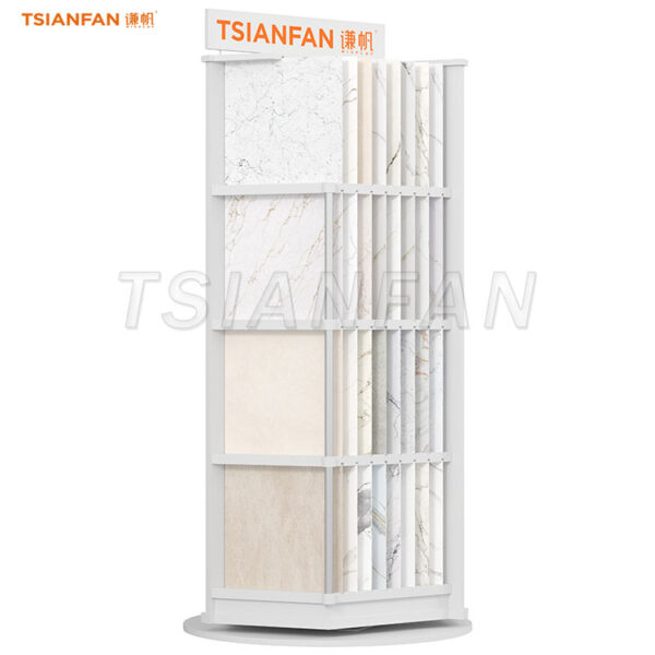 ceramic tiles standing display stand stone displays-CE004