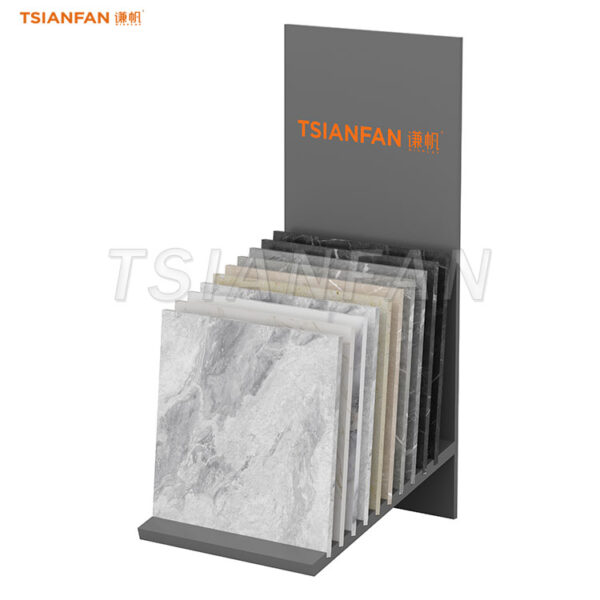 slotted sample stone display stand granite display rack-CE2141 - 图片 3