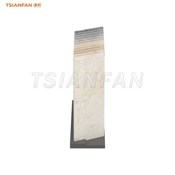 ceramic tiles slotted display stand granite display stand-CE968 - 图片 2