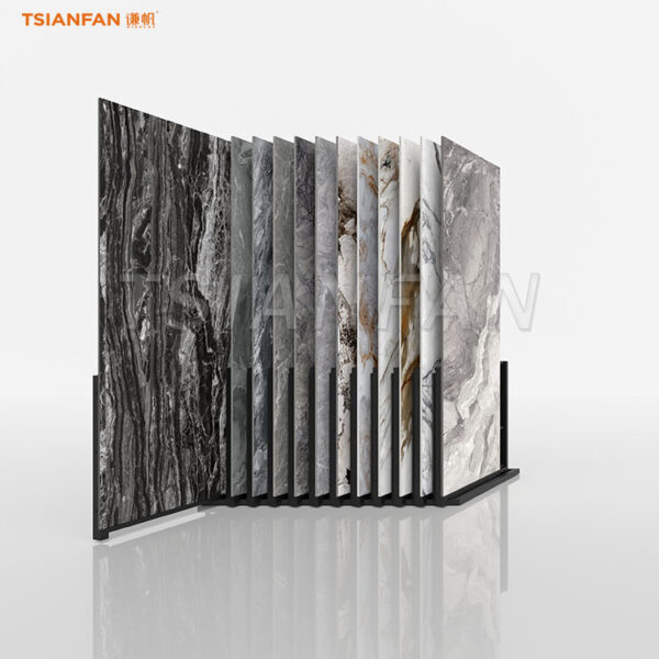 porcelain tiles display stand stone display rack-CT602 - 图片 3