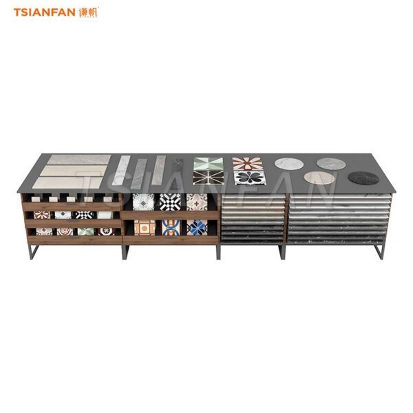 wooden cabinet for mosaic tiles display-CC013 - 图片 2