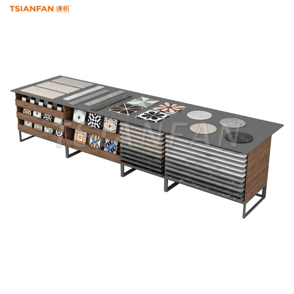 wooden cabinet for mosaic tiles display-CC013 - 图片 3
