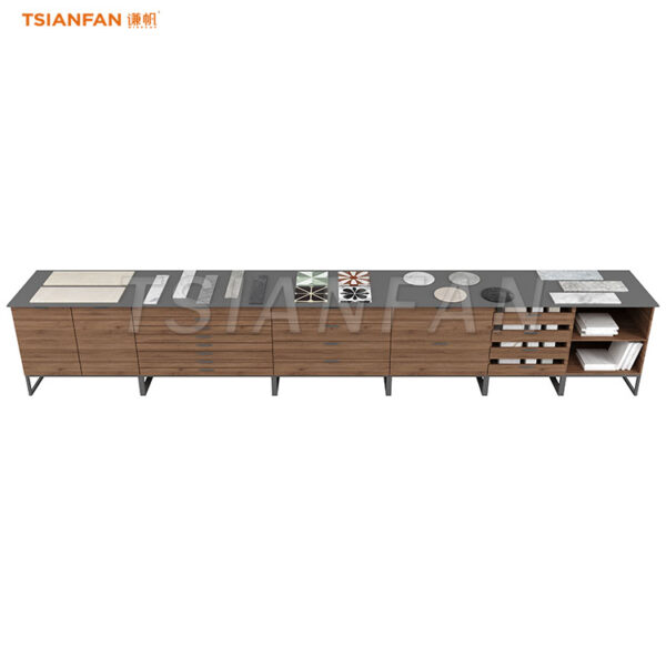 mosaic tiles display drawer granite storage cabinet-CC015 - 图片 2