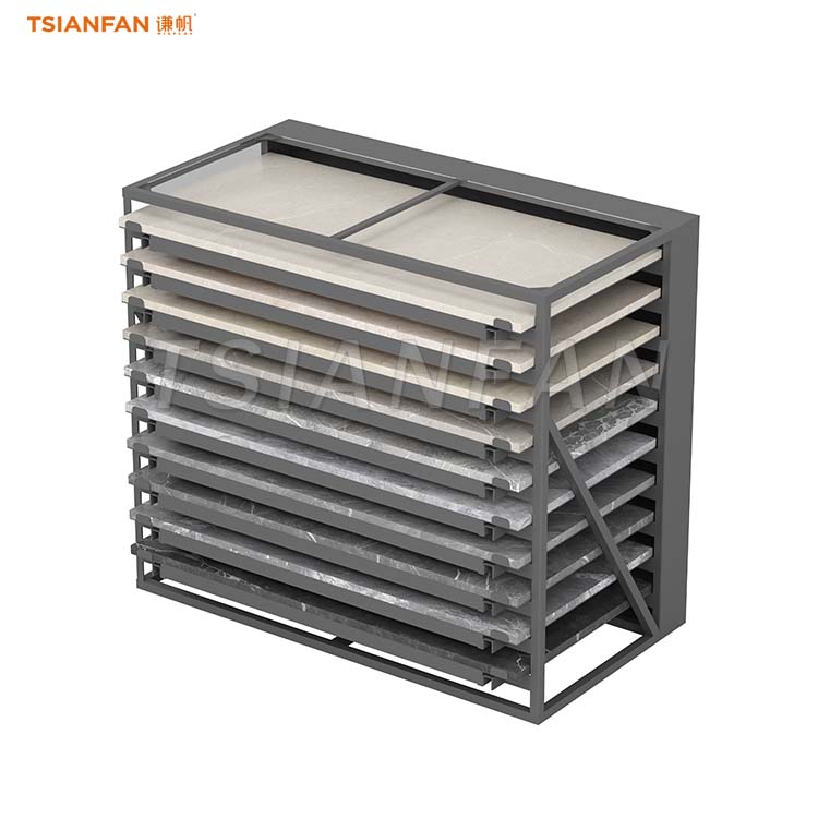 tiles display cabinet sample stone display drawer-CC030