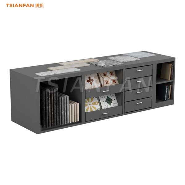 High-quality mosaic display cabinets for tile showrooms-CC2011