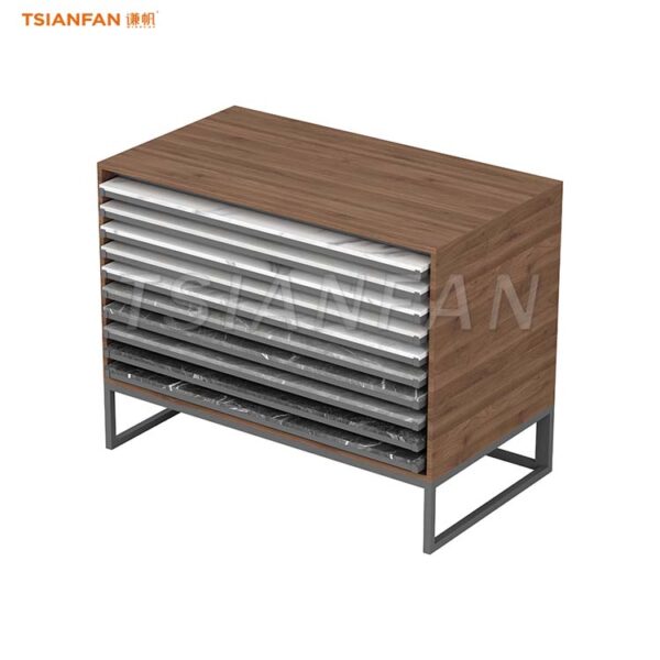 porcelain tiles storage cabinet stone display solution-CC019 - 图片 3