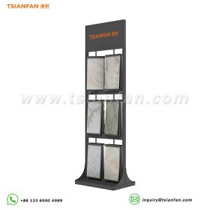 tile showroom display racks quartz stone sample stand-CL168