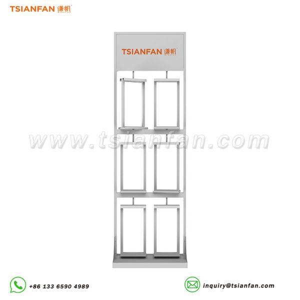 tile showroom display racks quartz stone sample stand-CL168 - 图片 2