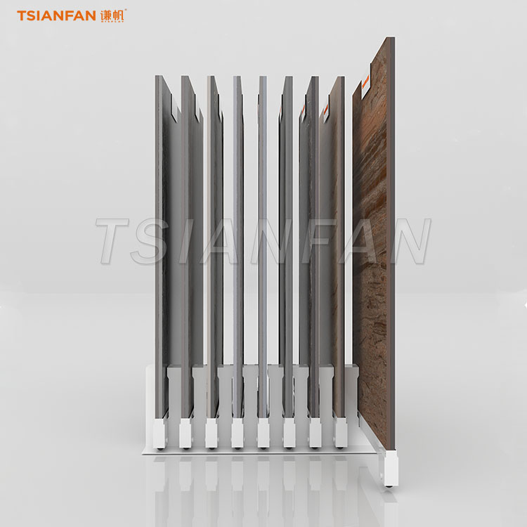 porcelain tiles sliding displays stone rack-CT925 - 图片 2