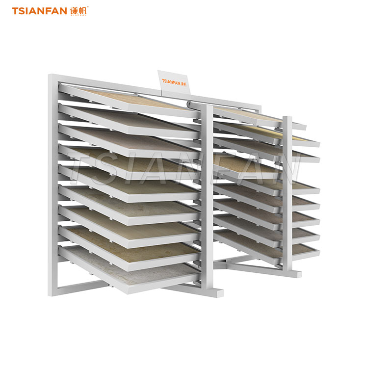 Ceramic tiles sliding displays sample display stand-CX2037 - 图片 3
