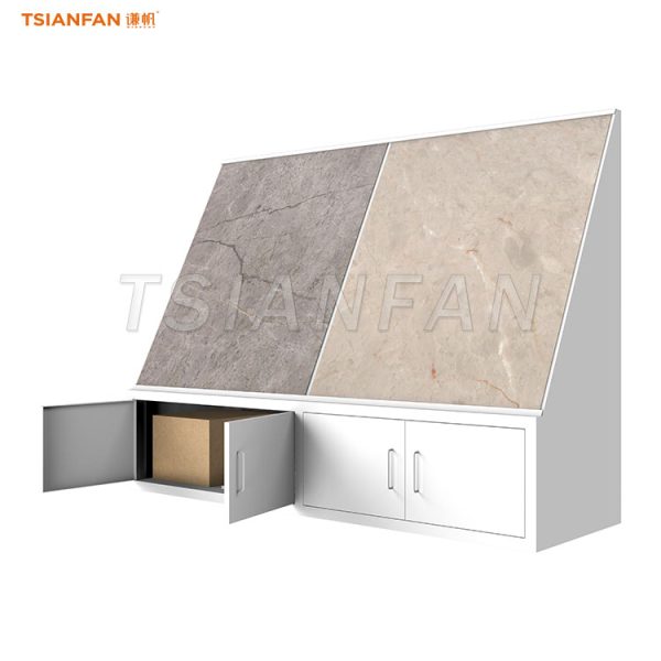 large marble slab display stand tiles display-WZ906 - 图片 3