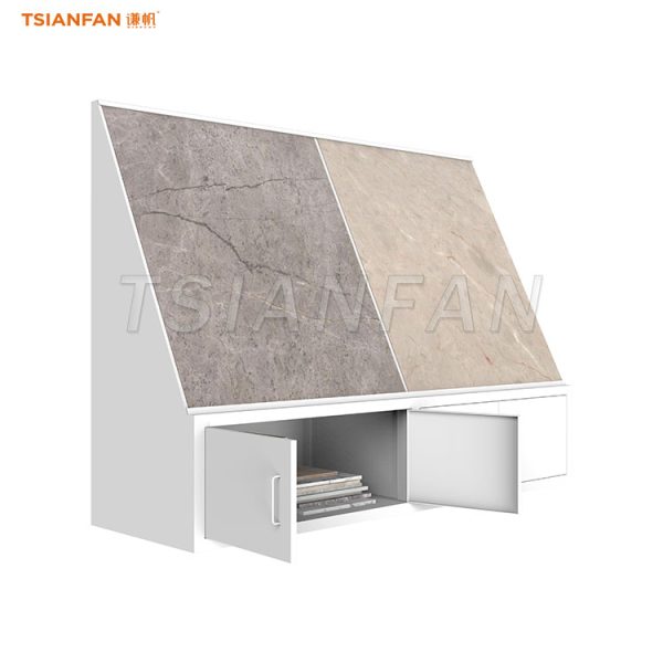 large marble slab display stand tiles display-WZ906