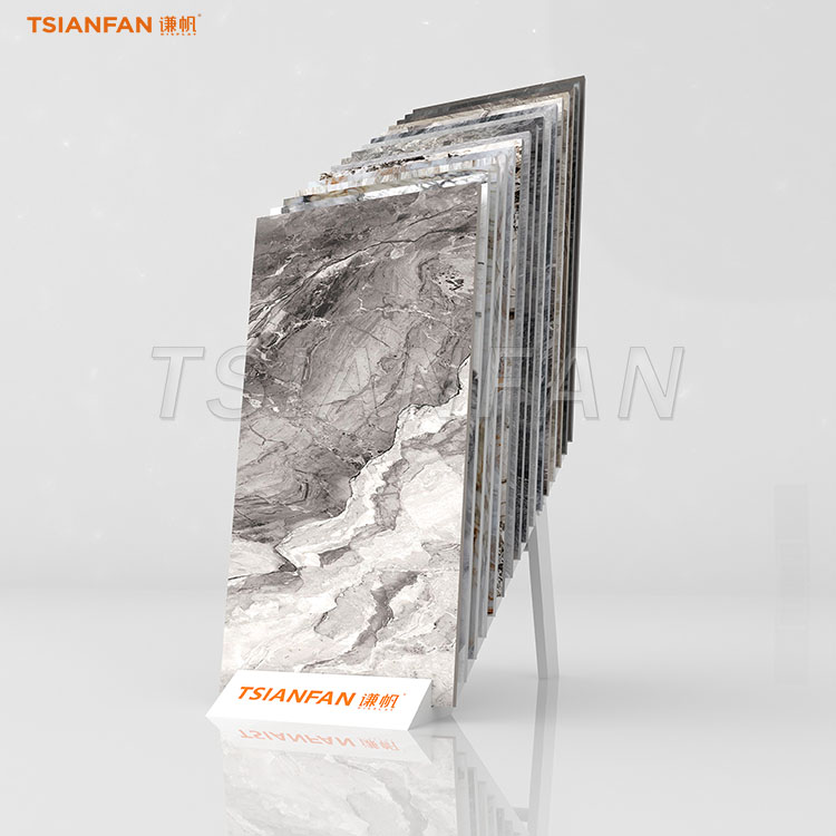 tiles display design ceramic display stand-CE917 - 图片 2