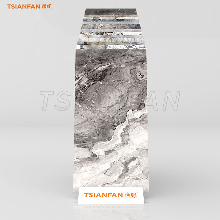 tiles display design ceramic display stand-CE917