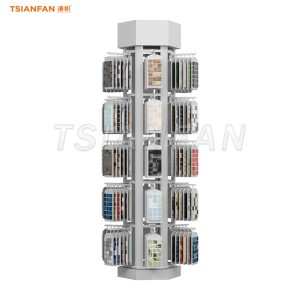 Space-saving mosaic tile rack for flooring shops-ML106