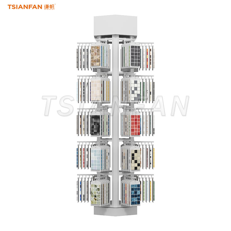 Space-saving mosaic tile rack for flooring shops-ML106 - 图片 3