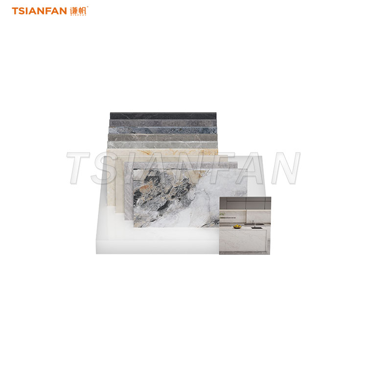 Single tile display stand for trade show counters-SRT087 - 图片 2