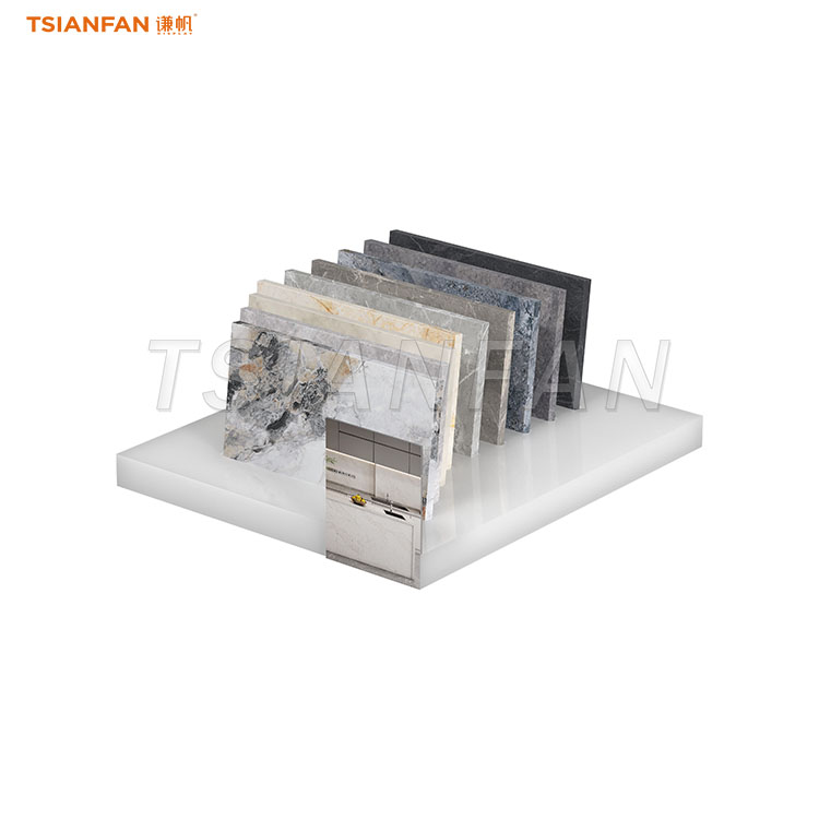 Single tile display stand for trade show counters-SRT087 - 图片 3