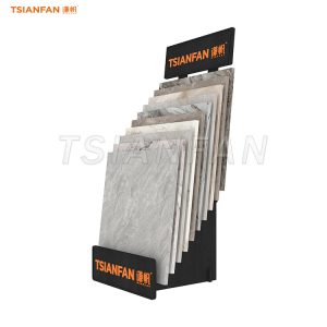 affordable basic steel tile display stand-CE014