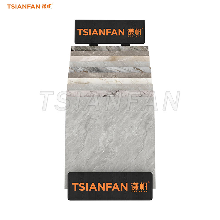 affordable basic steel tile display stand-CE014 - 图片 2