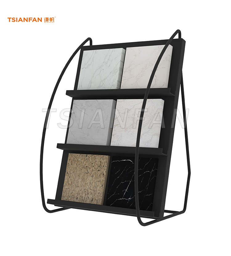 Affordable countertop tile display for small tile stores-SRT084
