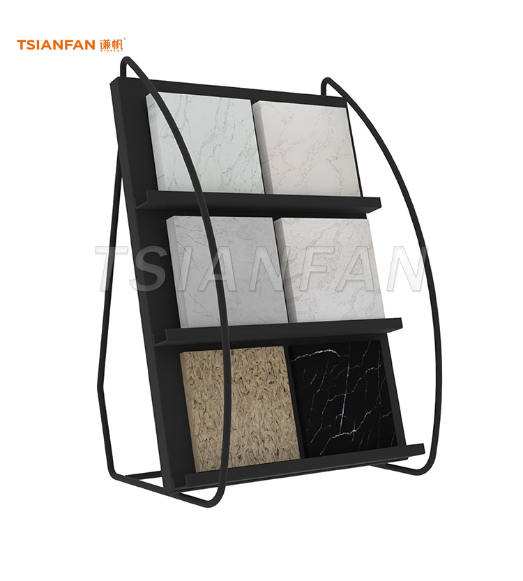 Small Tile Sample Display Affordable countertop tile display for small tile stores-SRT084
