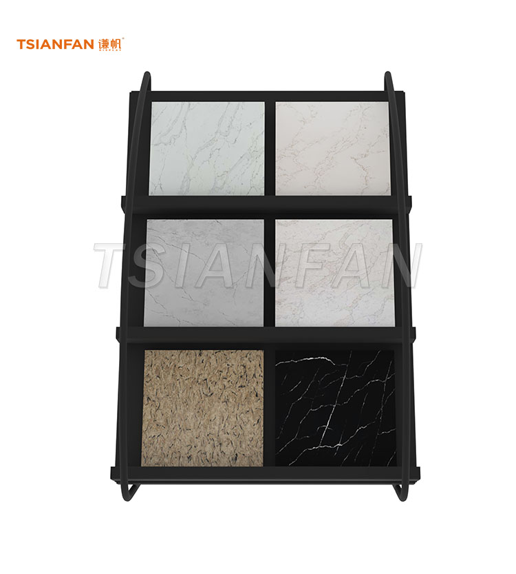 Small Tile Sample Display Affordable countertop tile display for small tile stores-SRT084