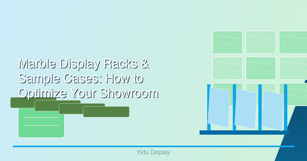 Marble Display Racks & Sample Cases: How to Optimize Your Showroom ...