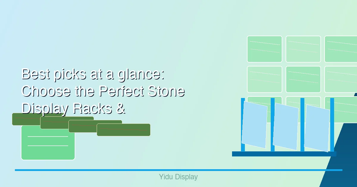 Best picks at a glance: Choose the Perfect Stone Display Racks ...