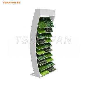 freestanding metal rack for grass samples-SZP021