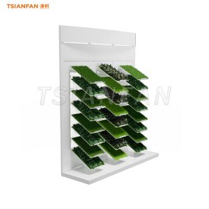 outdoor artificial grass sample display stand-SZP033
