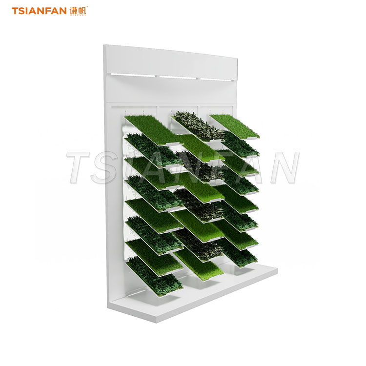 outdoor artificial grass sample display stand-SZP033
